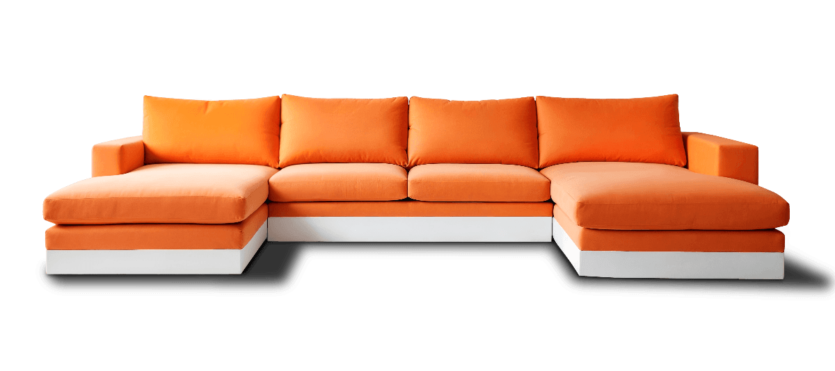 Serenity Elite U-Shaped Sofa with Integrated Storage view 1