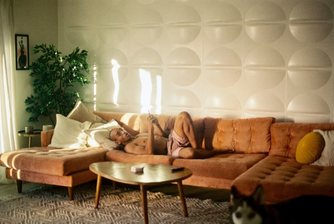 The Regal Embrace Plush U-Sofa with Deep Seating view 1