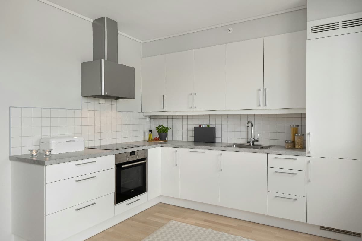 Aura Sleek Minimalist Modular Kitchen view 1